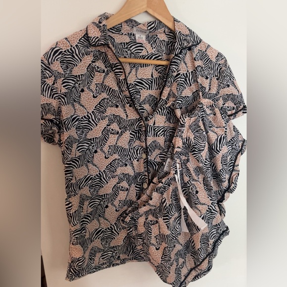 J. Crew Zebra Patterned Set - Picture 2 of 2